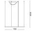 Oracle Slim Square 70 SP BIAŁA LAMPA WISZĄCA LED 41W     259178 Ideal-Lux